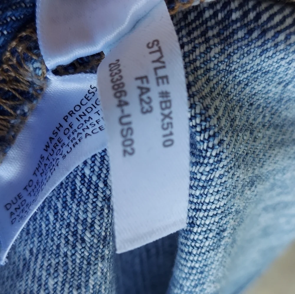 Like New Point Sur Wide Leg High Rise Denim With Distressed Raw Hem